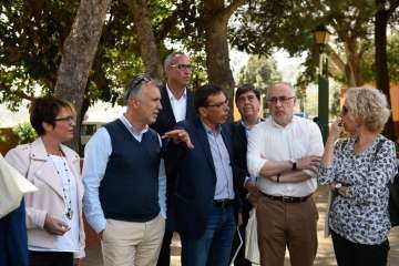 Visita institucional del Cabildo a Valsequillo (Foto TA)